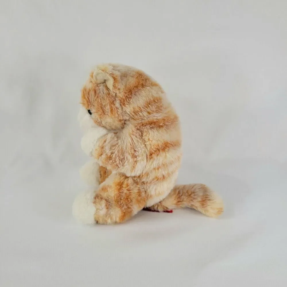 Douglas Cuddle Toys Lil Baby Orange Stripe Tabby Cat Kitten Plush Stuffed Animal